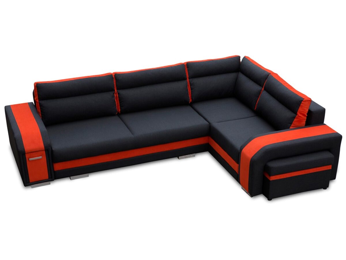 Narożnik Ze Schowkiem I Pufą FORTOLEZA