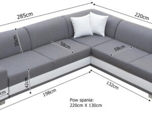 miniaturka Szeroki Klasyczny Narożnik CABOFRI