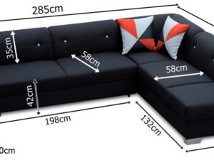 miniaturka Narożnik Z Schowkiem Na Pościel DAKAR