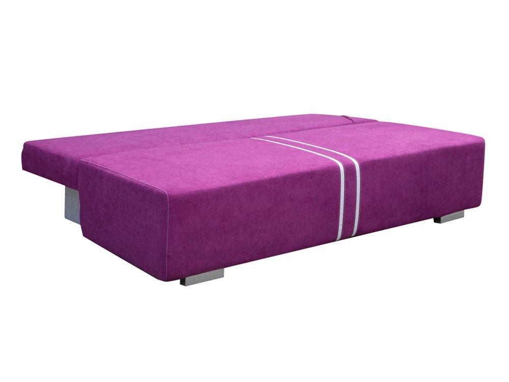Sofa Z Zagłówkami Rozkładana GRAVATA rozłożona