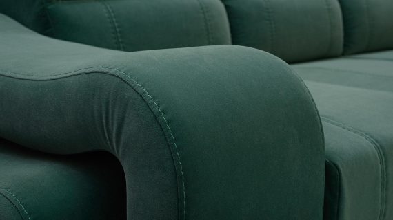 Nowoczesna Sofa Do Salonu z Pufami AKIRUNO - obrazek 34