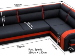 miniaturka Narożnik Ze Schowkiem I Pufą FORTOLEZA