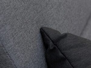 miniaturka Czarny Narożnik Z Pufą TEMBISA