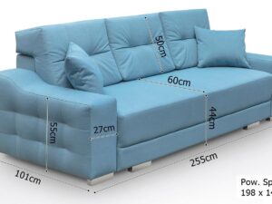 miniaturka Sofa 2 Osobowa z Funkcją Spania PALMAS