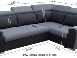miniaturka Narożnik Uniwersalny Z Zagłówkami UTRECHT