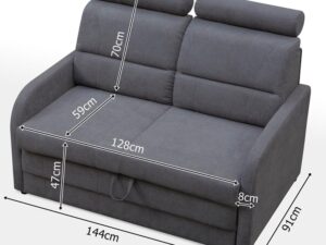 miniaturka Mała Sofa Do Pokoju TOLEDO