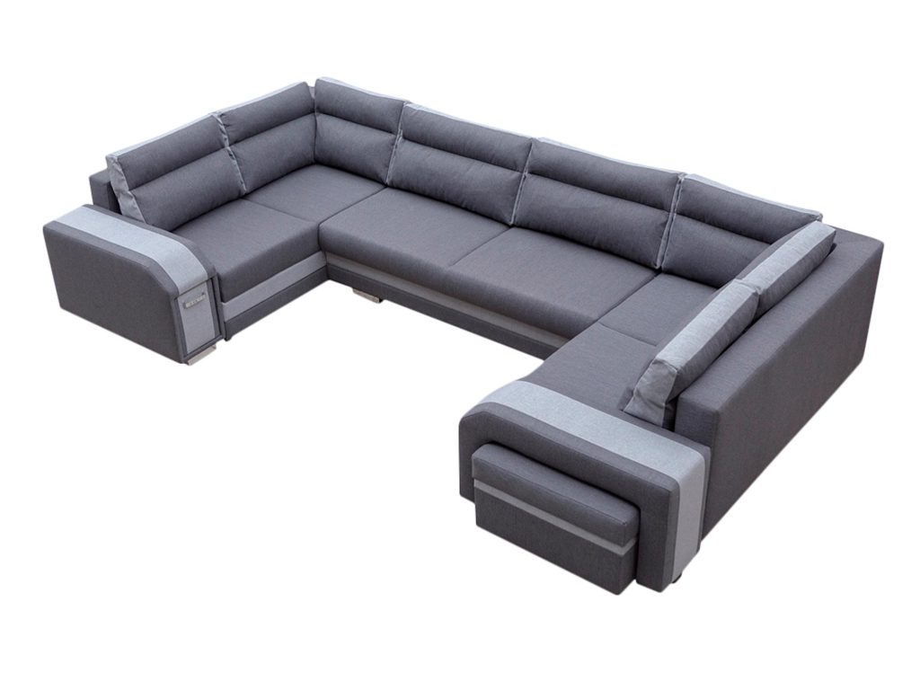 Narożnik Podkowa Z Dużą Powierzchnią Spania FORTOLEZA U