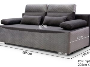 miniaturka Sofa Do Salonu Z Zagłówkami ITAI