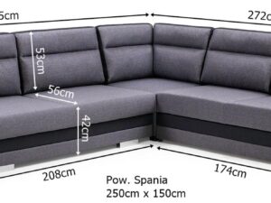 miniaturka Narożnik Z Funkcją Spania Codziennego BERRETOS