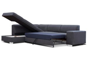 miniaturka Duży Rozkładany Narożnik Z Pojemnikiem BANGI