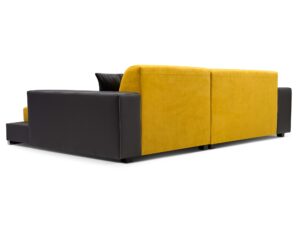 miniaturka Nowoczesny Narożnik Z Pufą DELMAS