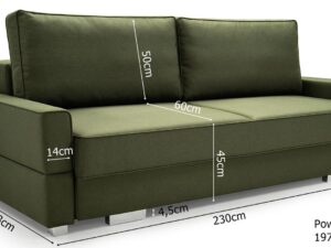 miniaturka Sofa Rozkładana Dwuosobowa LONDRINA