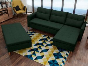 miniaturka Szeroka Pufa Do Salonu MASERI