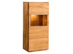 Witryna Niska Drewniana Lewa Praga