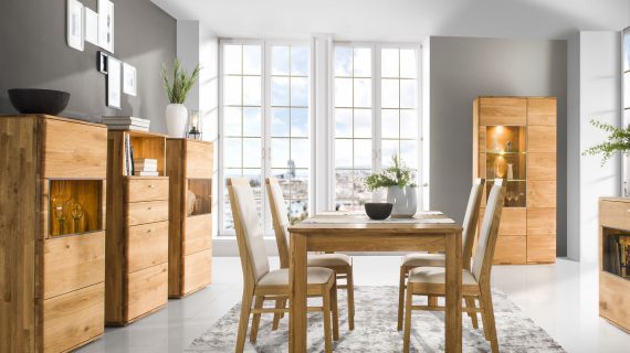 miniaturka Witryna Niska Drewniana Prawa Praga