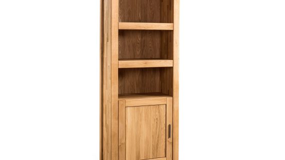 Regał Wysoki Słupek Drewniany Mediolan