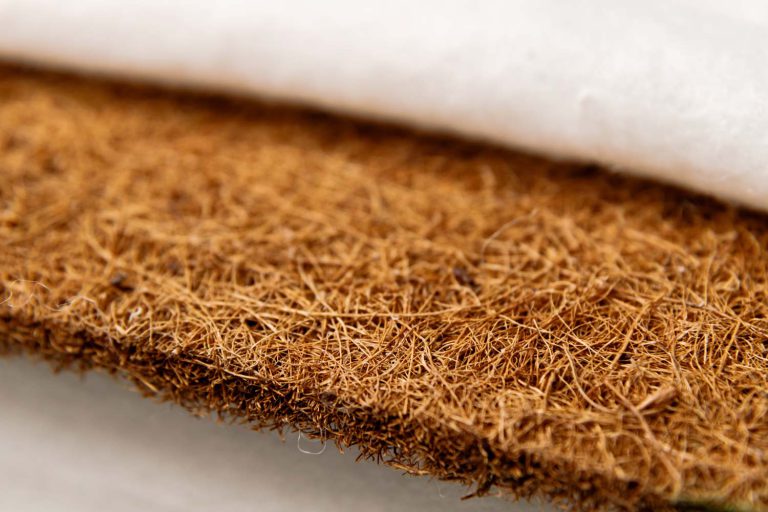 Naturalne włókno kokosowe używane w warstwie materaca