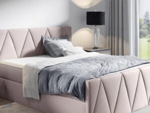 miniaturka Nowoczesne łóżko kontynentalne SARA LUX
