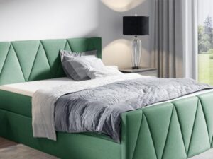 miniaturka Nowoczesne łóżko kontynentalne SARA LUX