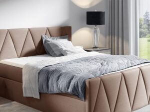 miniaturka Nowoczesne łóżko kontynentalne SARA LUX