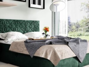 miniaturka Nowoczesne Łóżko z 2 Pojemnikami LEA 1