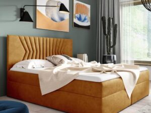 miniaturka Tapicerowane Łóżko Kontynentalne LEA 2