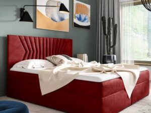 miniaturka Tapicerowane Łóżko Kontynentalne LEA 2