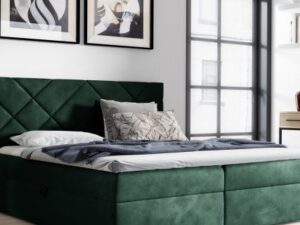 miniaturka Modne Łóżko Tapicerowane LEA 3