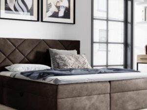 miniaturka Modne Łóżko Tapicerowane LEA 3