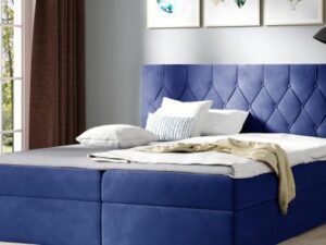 Pikowane Łóżko Kontynentalne SARA