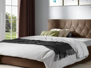 miniaturka Pikowane łóżko tapicerowane SOLO