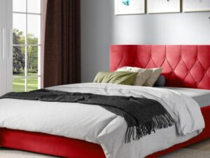 miniaturka Pikowane łóżko tapicerowane SOLO