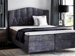 miniaturka Wysokie łóżko kontynentalne Jule