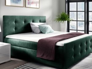 miniaturka Nowoczesne łóżko kontynentalne BLOOM