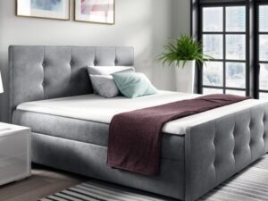 miniaturka Nowoczesne łóżko kontynentalne BLOOM