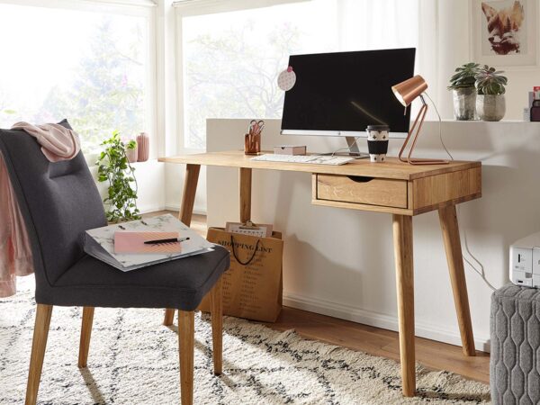 Biurko dębowe toaletka aranż HOSE