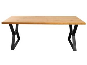 Stół Dębowy do Jadalni w Stylu Loft AREO