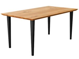 Stół Drewniany w Stylu Loft Metalowe Nogi DIEGO