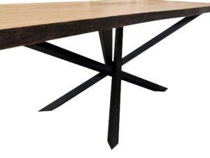 miniaturka Stół Drewniany z Metalowymi Nogami Pająk ALEX