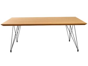 miniaturka Stół Industrialny Drewniany na Metalowych Nogach RICOS