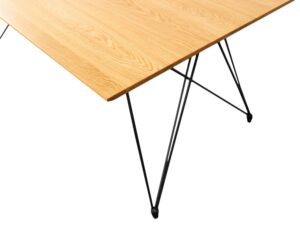 miniaturka Stół Industrialny Drewniany na Metalowych Nogach RICOS