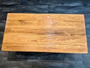 miniaturka Stolik Kawowy z Drewnianym Blatem MEXICO