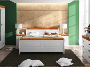 miniaturka Dwudrzwiowa szafa drewniana SENA