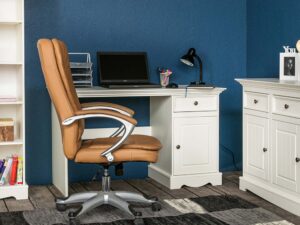 miniaturka Biurko drewniane do gabinetu NISAN