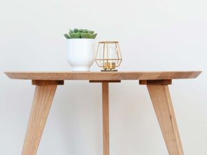 miniaturka Owalny stolik dębowy Oakwood