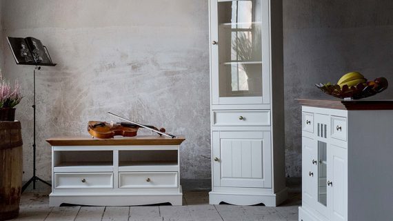 miniaturka Elegancka komoda drewniana NISAN