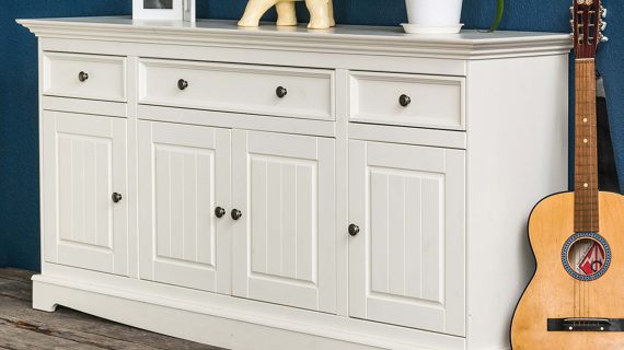 miniaturka Duża komoda z litego drewna NISAN