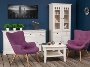 miniaturka Duża komoda z litego drewna NISAN