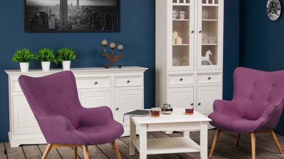 miniaturka Duża komoda z litego drewna NISAN