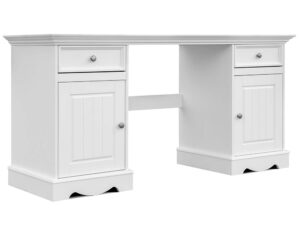 miniaturka Solidne biurko z litego drewna NISAN